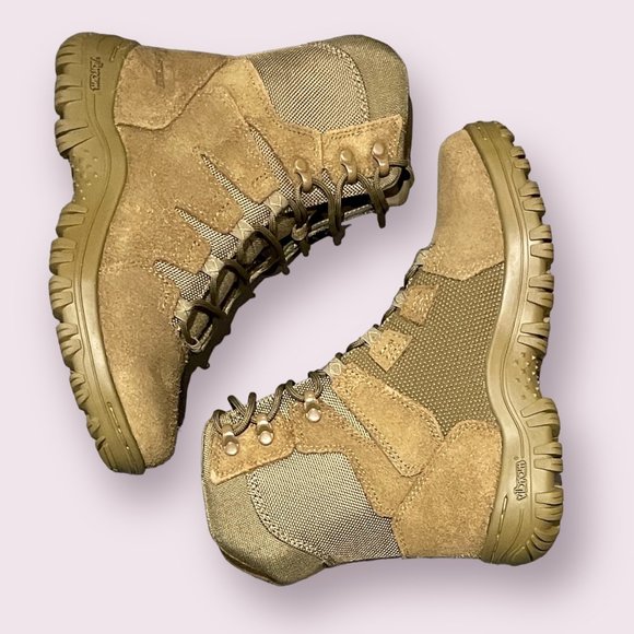 NIB Bates E05580 Men's Maneuver Hot Weather Boots - Vibram Soles - Size 4 - Picture 3 of 8